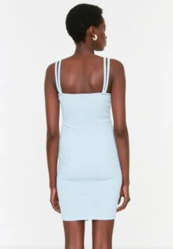 Trendyol Ruched Strappy Dress 9 Trendyol Ruched Strappy Dress -Silk Bloom Dresses Store 5 zoom desktop 93