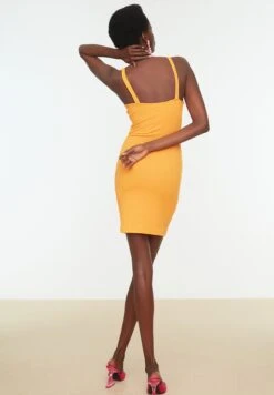 Trendyol Strappy Cut Out Detail Bodycon Dress 11 Trendyol Strappy Cut Out Detail Bodycon Dress -Silk Bloom Dresses Store 6 zoom desktop 1