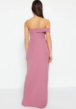 Trendyol Bardot Pleated Wrap Dress 14 Trendyol Bardot Pleated Wrap Dress -Silk Bloom Dresses Store 6 zoom desktop 100