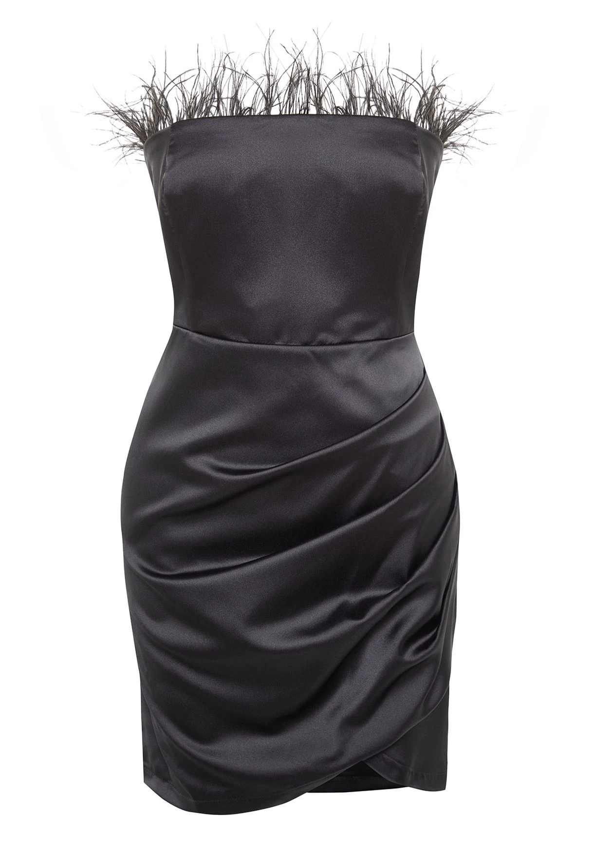 Trendyol Fringe Detail Satin Dress 6 Trendyol Fringe Detail Satin Dress - Image 6
