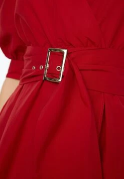 Trendyol Balloon Sleeve Wrap Dress 12 Trendyol Balloon Sleeve Wrap Dress -Silk Bloom Dresses Store 6 zoom desktop 24