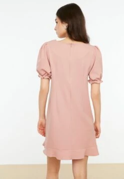 Trendyol Balloon Sleeve Knitted Dress -Silk Bloom Dresses Store 6 zoom desktop 26