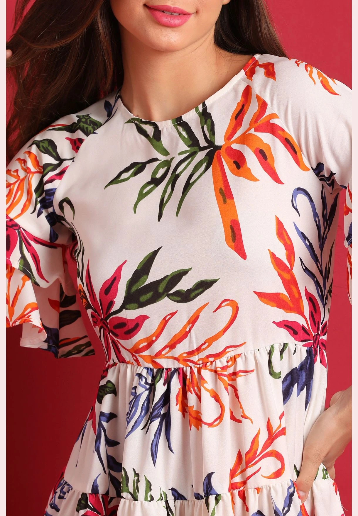 Floral Print Dress 6 Floral Print Dress - Image 6