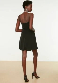 Trendyol Cut Out Pleat Detail Strappy Dress 11 Trendyol Cut Out Pleat Detail Strappy Dress -Silk Bloom Dresses Store 6 zoom desktop 49