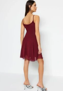 Trendyol Mesh Strappy Dress -Silk Bloom Dresses Store 6 zoom desktop 5