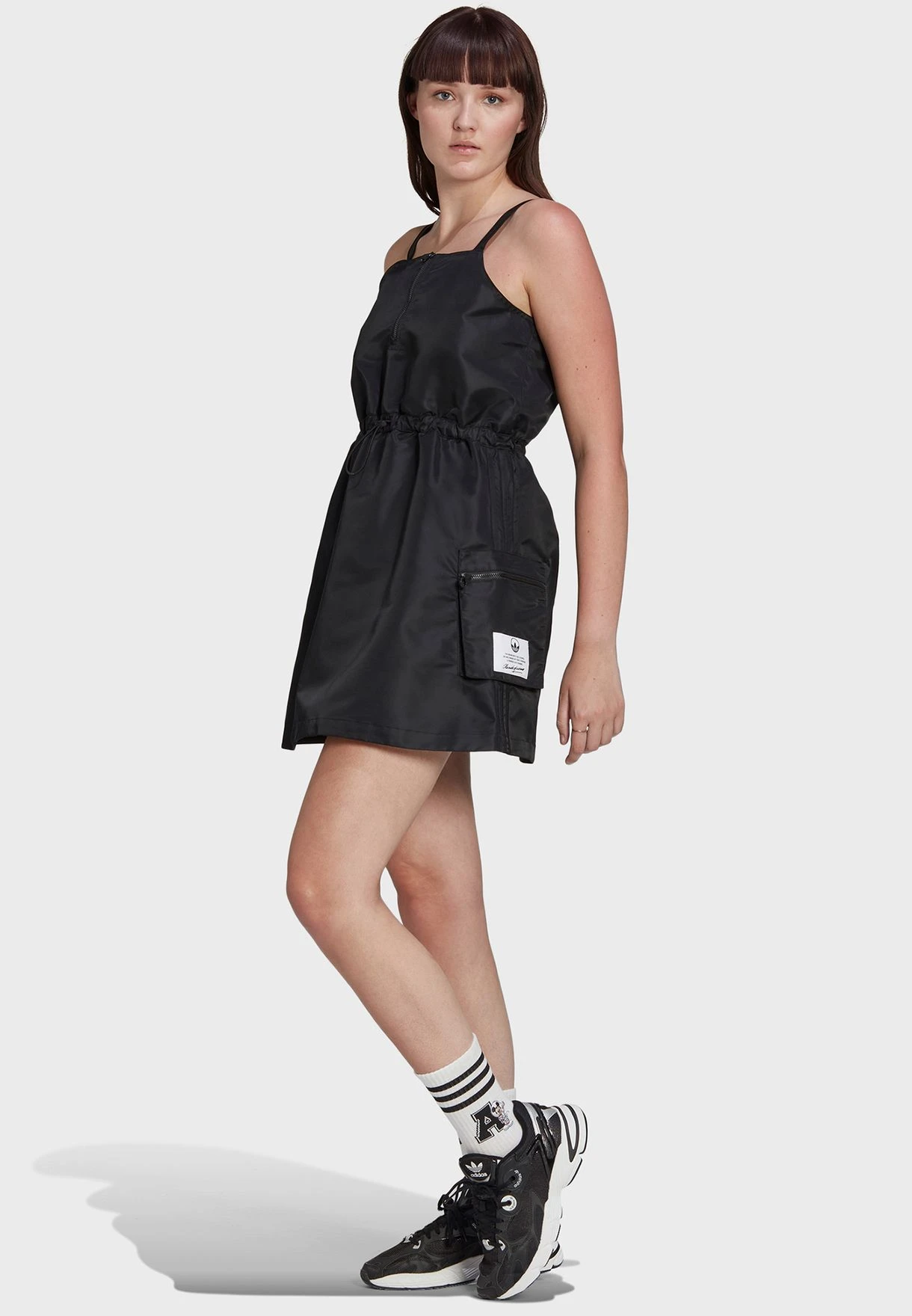 Adidas Originals Trefoil Nylon Dress 6 Adidas Originals Trefoil Nylon Dress - Image 6