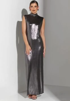 Metallic Shimmer Abaya -Silk Bloom Dresses Store 6 zoom desktop 85