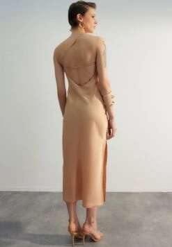 Trendyol One Shoulder Slit Detail Dress -Silk Bloom Dresses Store 7 zoom desktop 41