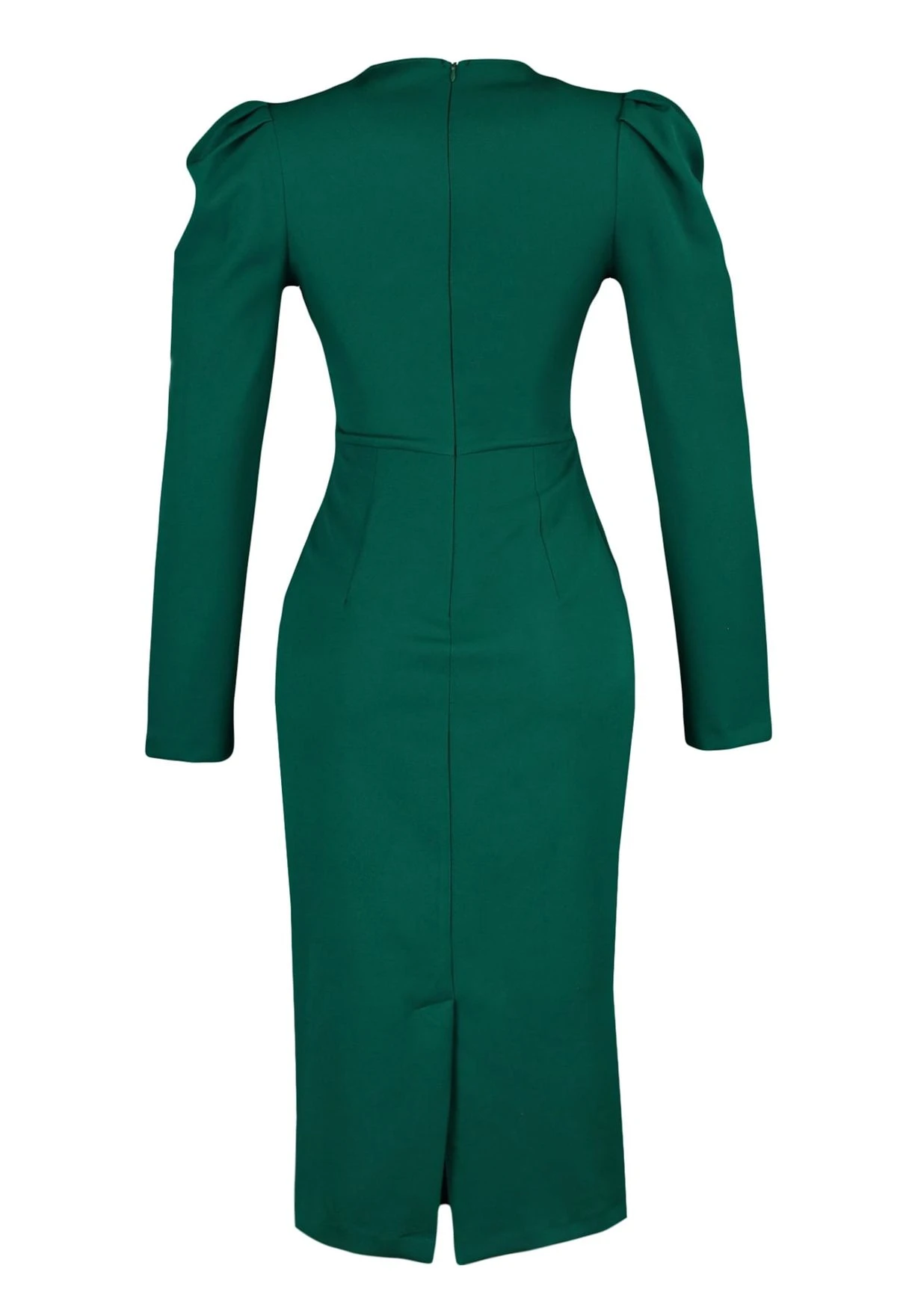 Trendyol Keyhole Neck Puff Sleeve Dress 7 Trendyol Keyhole Neck Puff Sleeve Dress - Image 7