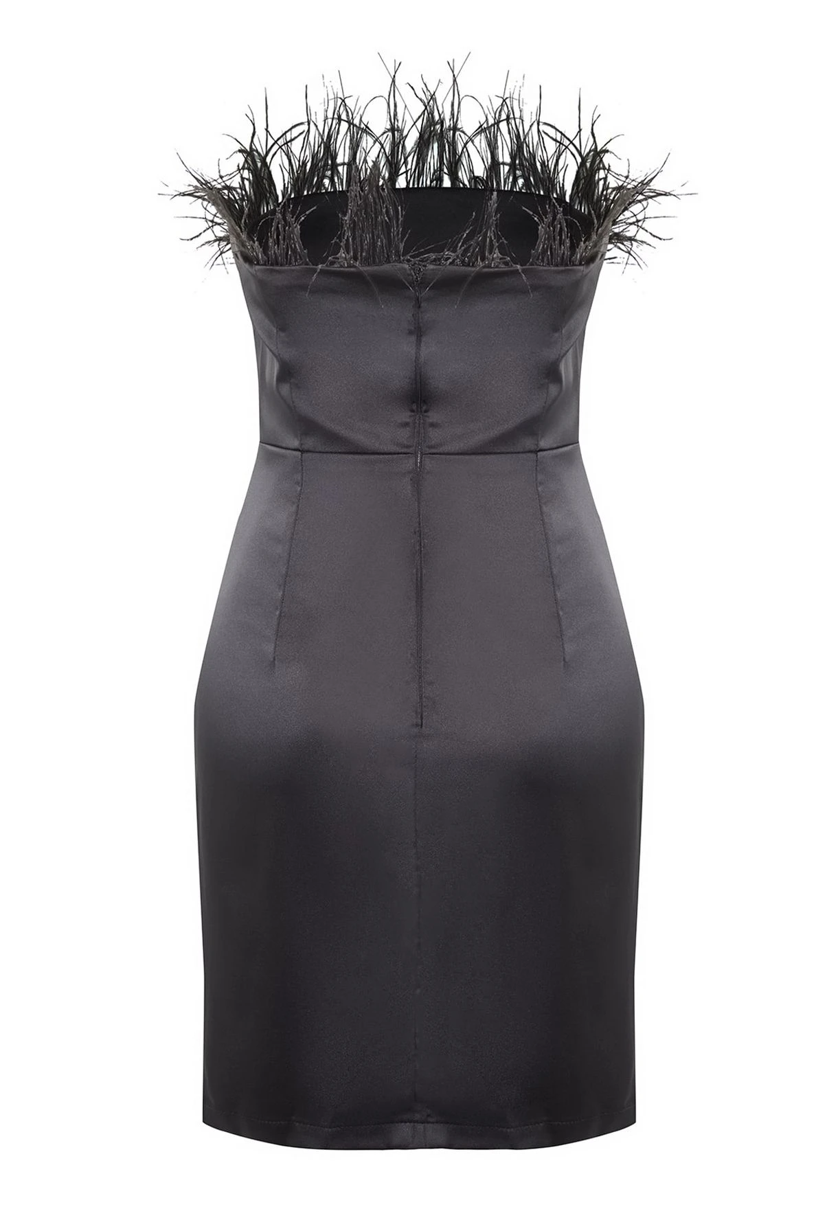 Trendyol Fringe Detail Satin Dress 8 Trendyol Fringe Detail Satin Dress - Image 8