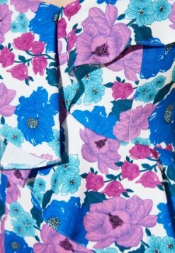 Trendyol Ruffle Detail Floral Print Dress -Silk Bloom Dresses Store 9 zoom desktop 18