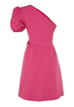 Trendyol Belted One Shoulder Dress -Silk Bloom Dresses Store 9 zoom desktop