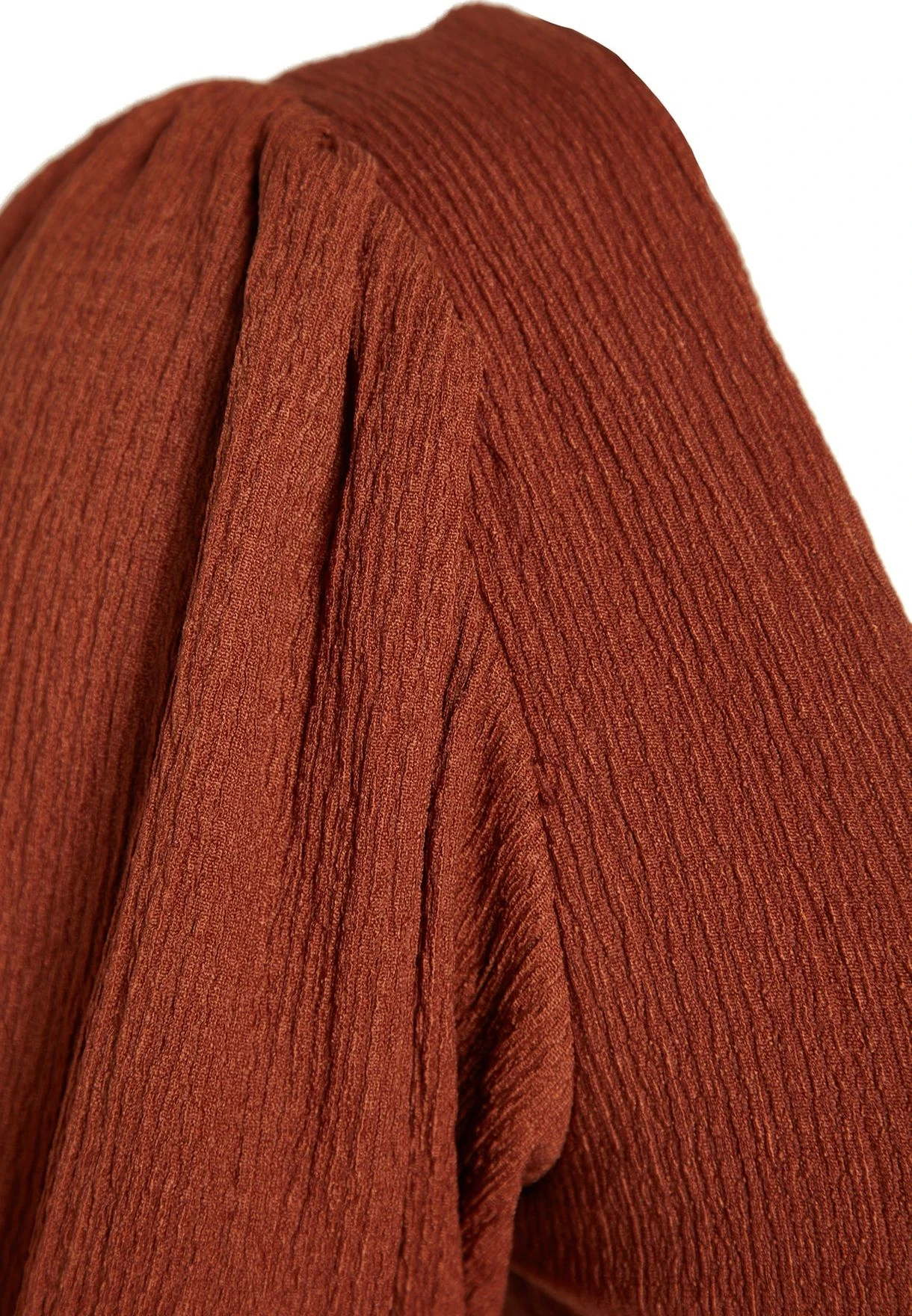 Trendyol Square Neck Slit Detail Dress 9 Trendyol Square Neck Slit Detail Dress - Image 9