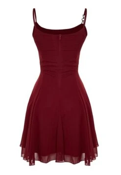 Trendyol Mesh Strappy Dress -Silk Bloom Dresses Store 9 zoom desktop 3