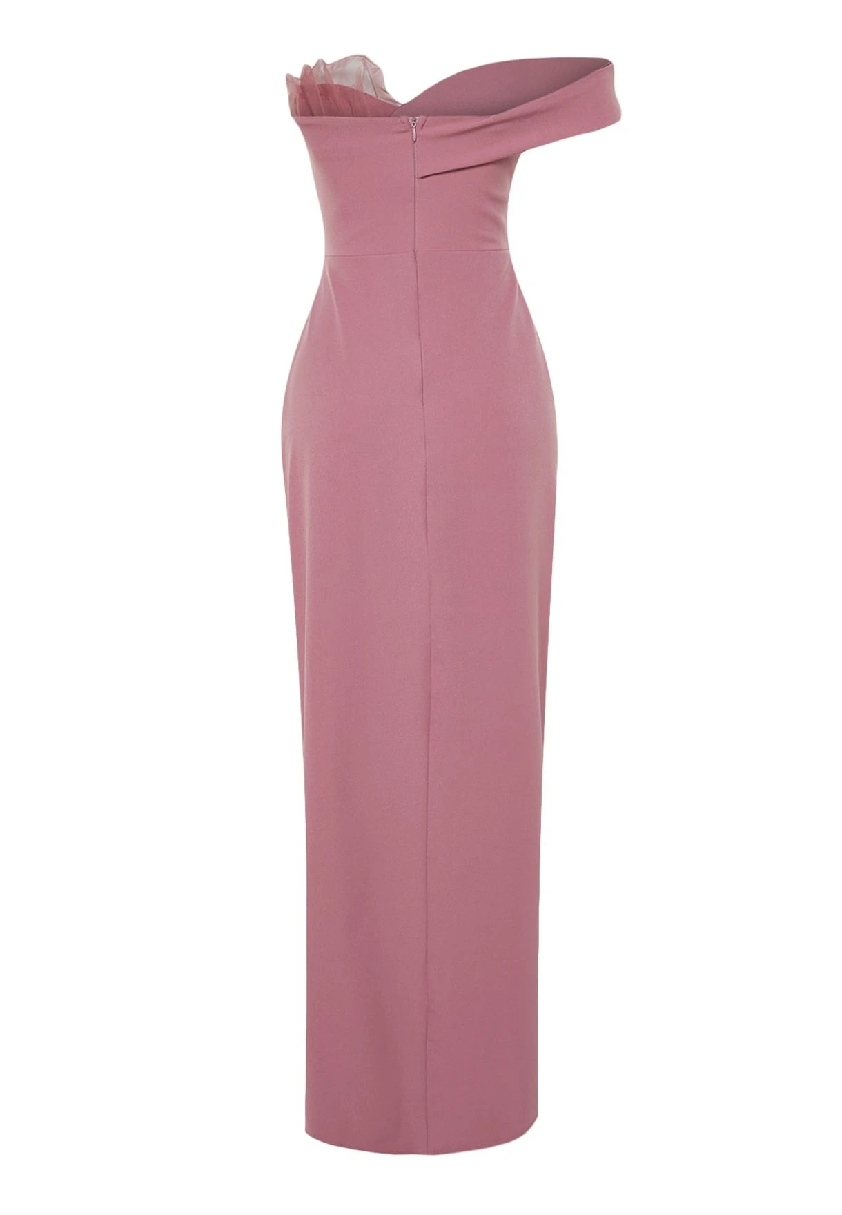 Trendyol Bardot Pleated Wrap Dress 9 Trendyol Bardot Pleated Wrap Dress - Image 9